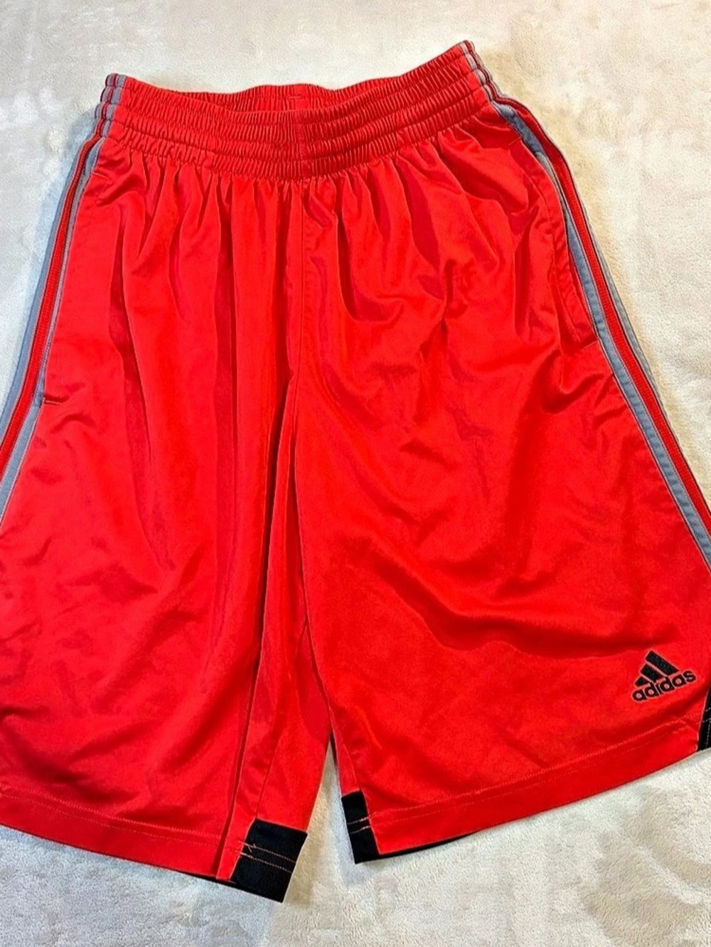 adidas Climacool athletic shorts Athletic Shorts in Red & Black Size Small